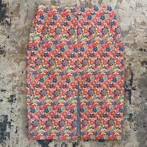 BCBG Floral Pencil Skirt